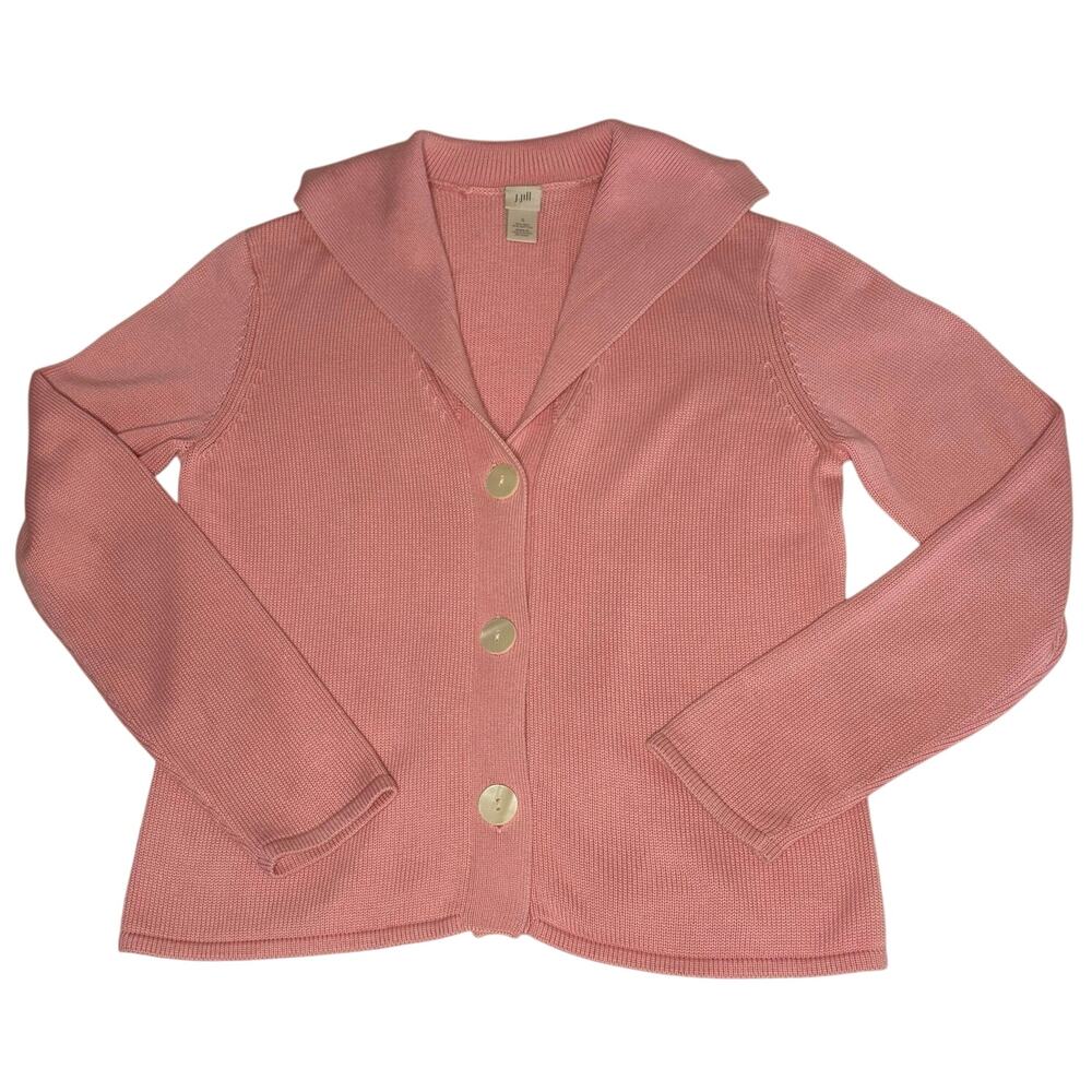 J.Jill Vintage Knit Cardigan Sweater Women's S